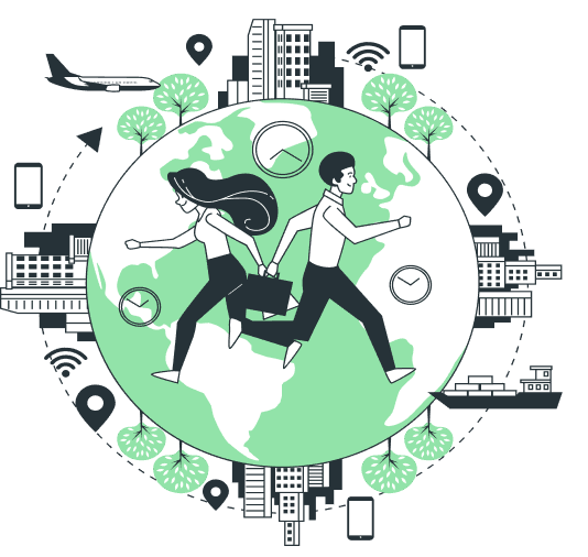 Digital Solutions Illustration